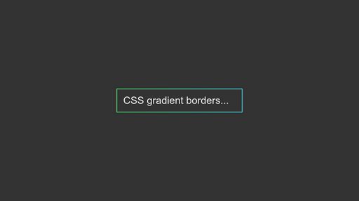 Gradient Borders Mixin - Script Codes
