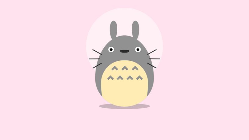 Jumping Totoro CSS animation