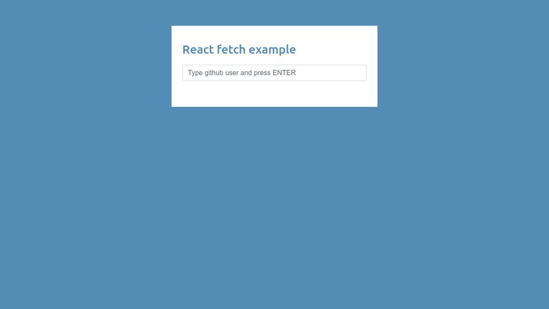 react-fetch-example