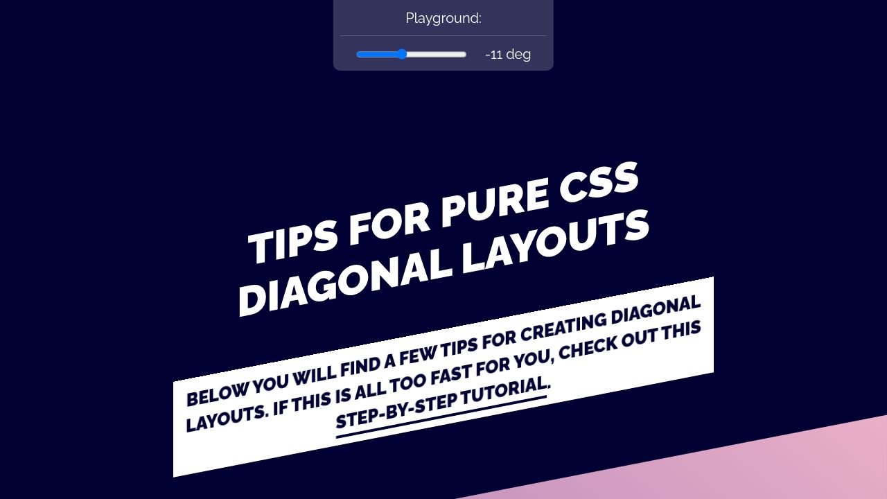 Diagonal Layouts in 2020 Diagonal Layouts in 2020