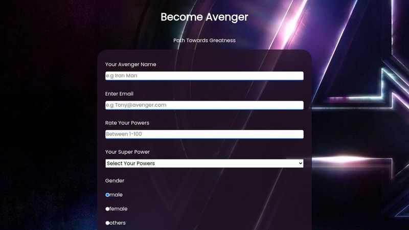 Survey Form Html css