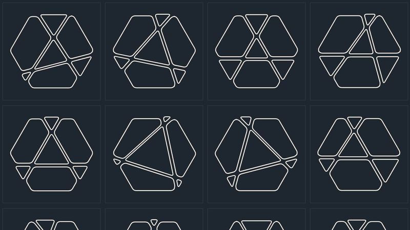 CodePen - SVG - polygons with rounded corners