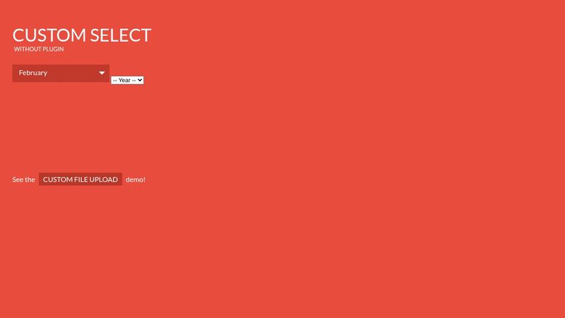 CodePen - Custom Select Menu + href + option:selected