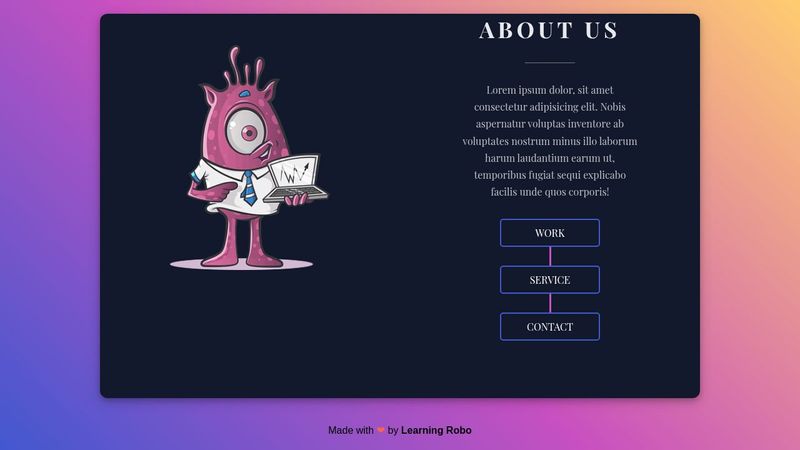 About Us - HTML & CSS