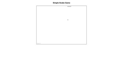 Snake Game - Script Codes