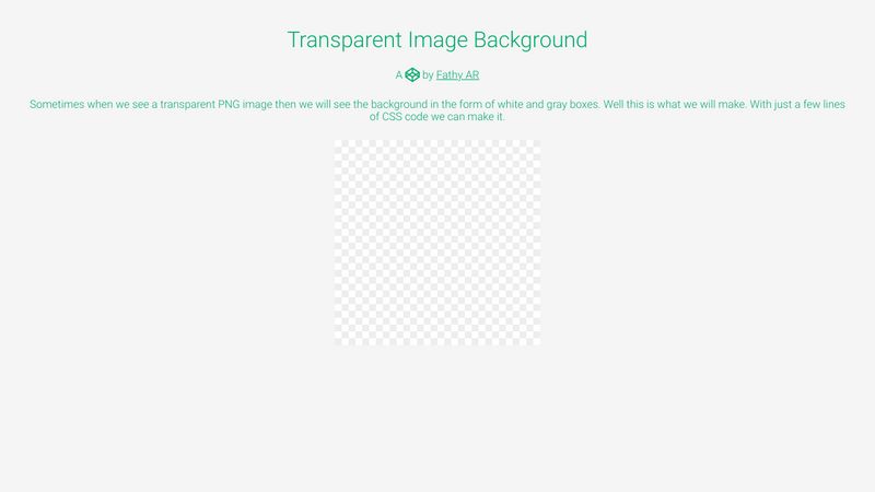 Transparent Image Background