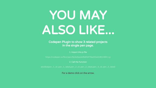 Related Pens Plugin for Codepen coders. - Script Codes