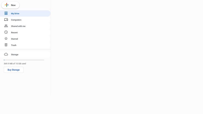 Google Drive Sidebar HTML CSS