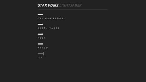 STAR WARS LIGHTSABER - Script Codes