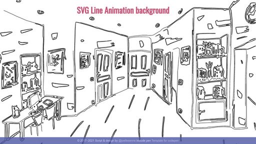 SVG Line Animation background - Script Codes