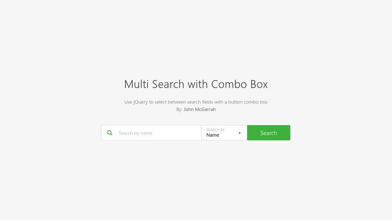 multi search with combo box