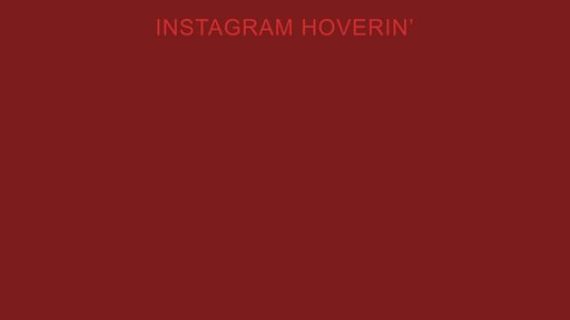 Instagram Hover - Script Codes