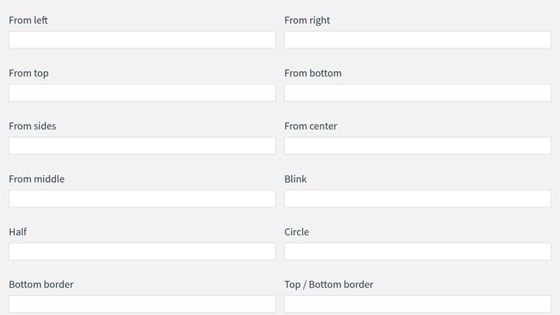 Animated Text Box Border CSS