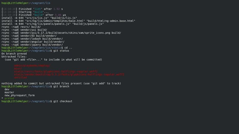 Terminal - colors