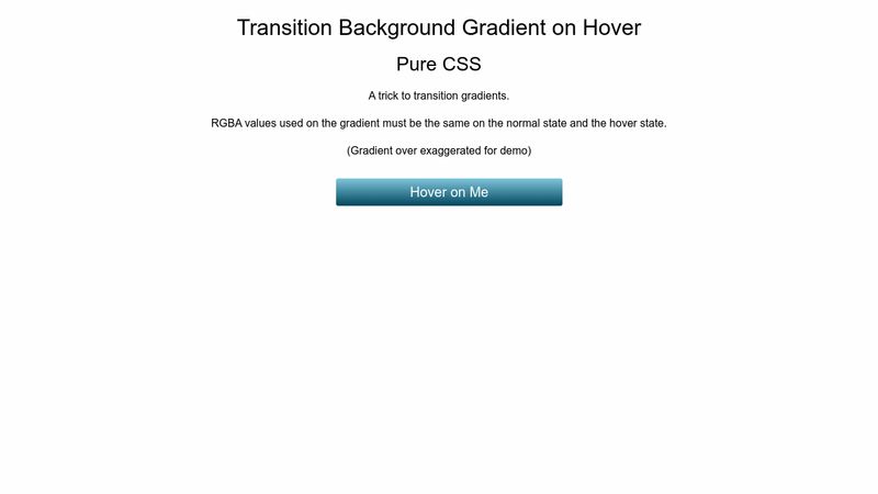 Background Gradient Transition: \