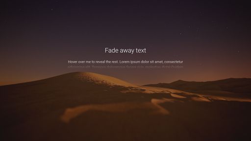 Fading text with CSS blend modes - Script Codes