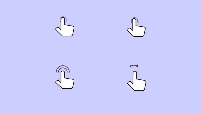 SVG Gesture Icons Animated with CSS SVG Gesture Icons Animated with CSS