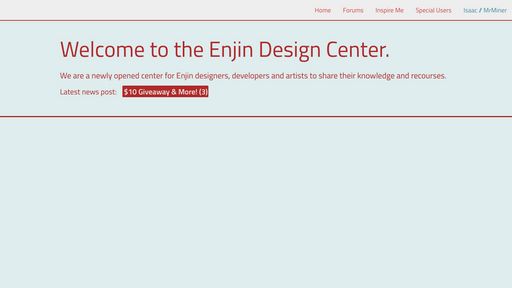 Enjin design center navbar - Script Codes