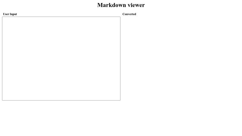 React Markdown Viewer