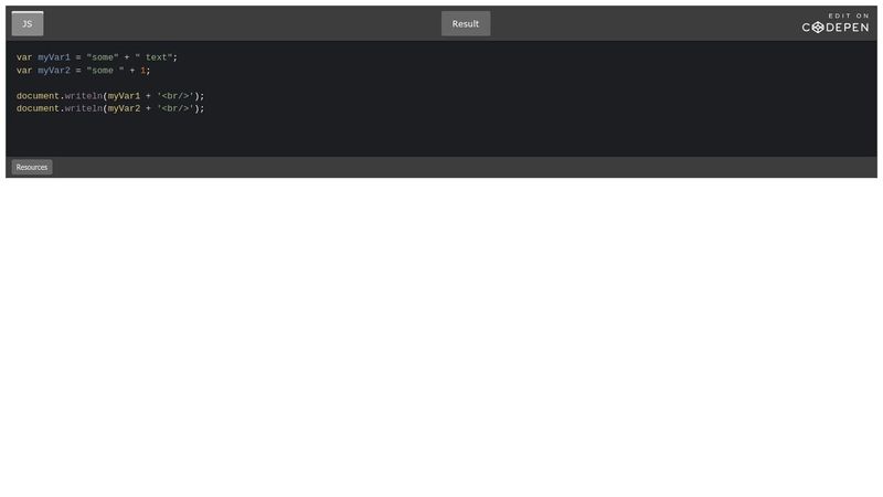 HTML5 Course - Javascript - Concatenation operator (for iframe)