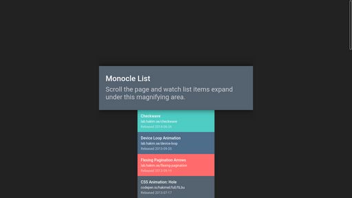 Monocle List - Script Codes