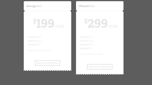 Pricing Table Tickets/Passes Flip - Script Codes