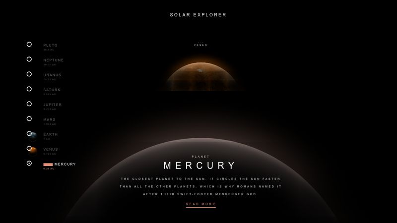 Solar System Explorer