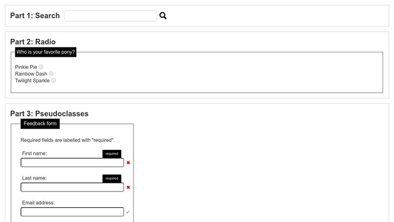 MDN Forms Advanced Styling Test