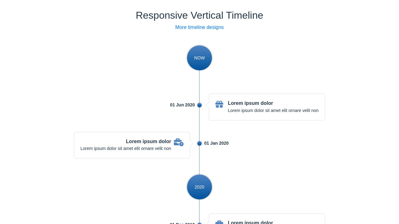 Pens tagged 'vertical timeline' on CodePen Pens tagged 'vertical timeline' on CodePen