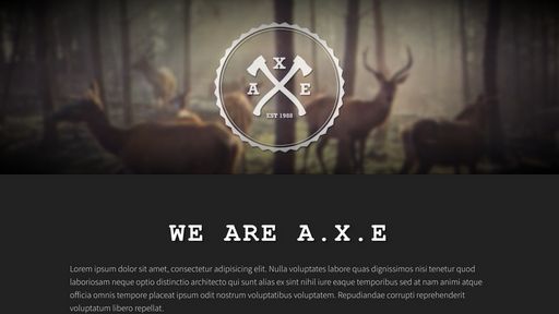 A.X.E - LumberJack single page Site - Script Codes