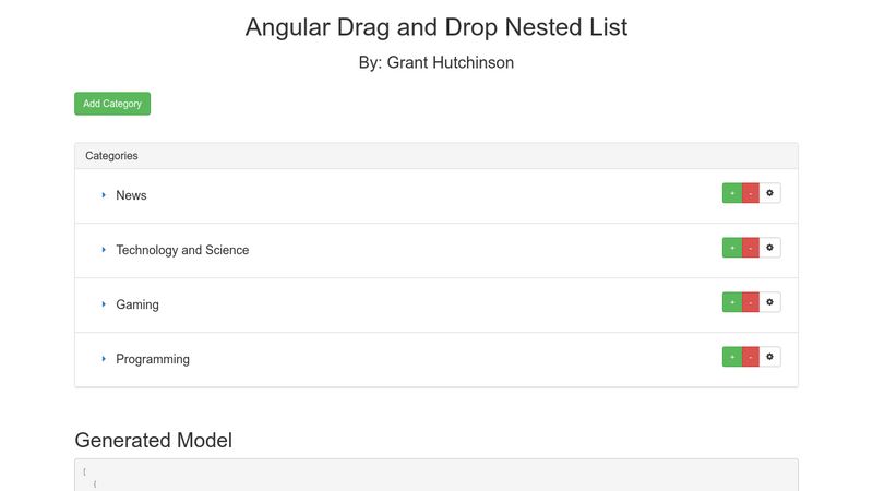 angular-drag-and-drop-nested-list