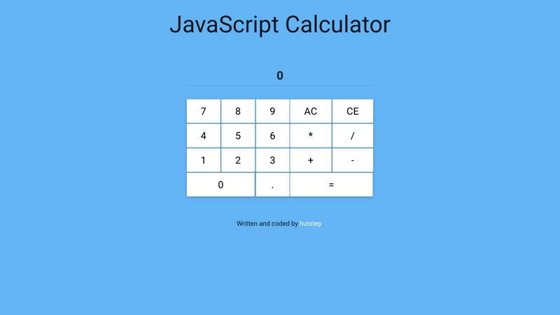 JavaScript Calculator