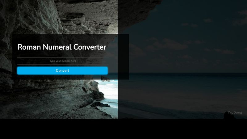 freecodecamp-roman-numeral-converter-ivudang