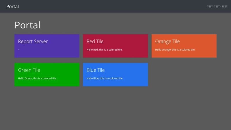 Bootstrap Tiles