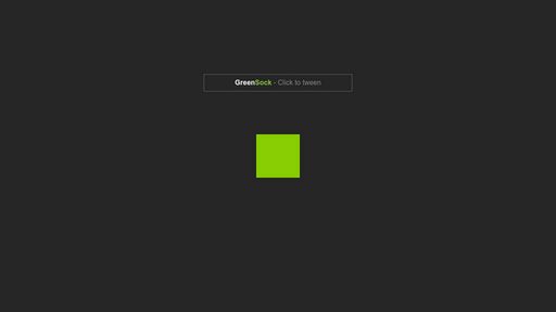 GreenSock - Click - Script Codes