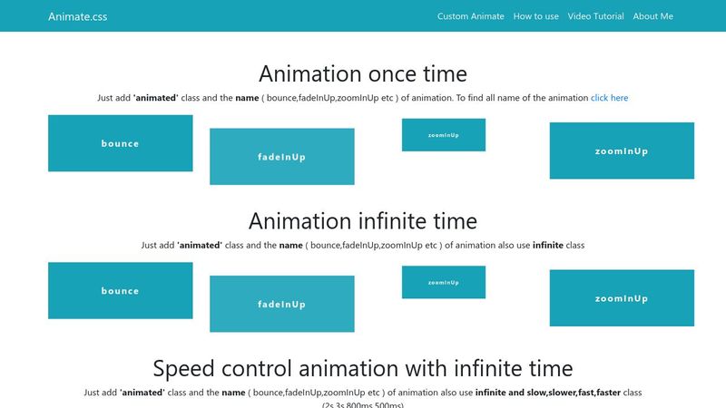pure css animation pure css animation