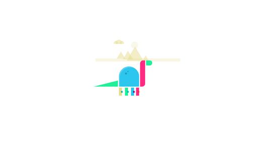 Css3 Shapely Dino...inspired by Dribbble shot by Jason Smith - Script Codes