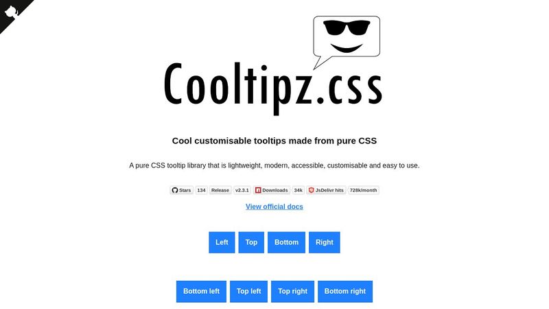 CodePen - Cooltipz.css - Cool tooltips made from pure CSS