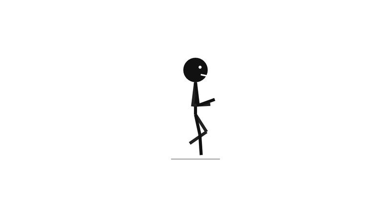running stickman running stickman