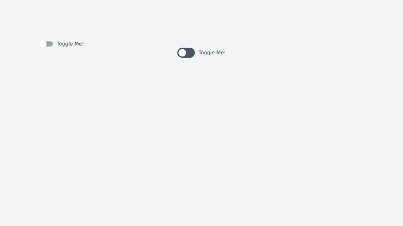 TailwindCSS: Toggle Button