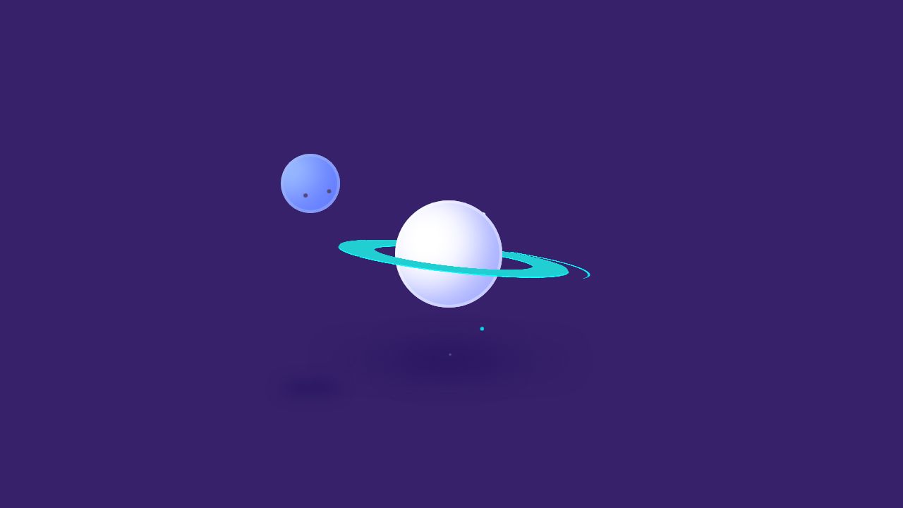 Pure CSS Saturn Hula Hooping Pure CSS Saturn Hula Hooping