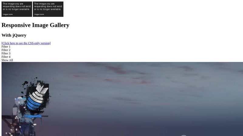 CodePen - Responsive Image Gallery With jQuery