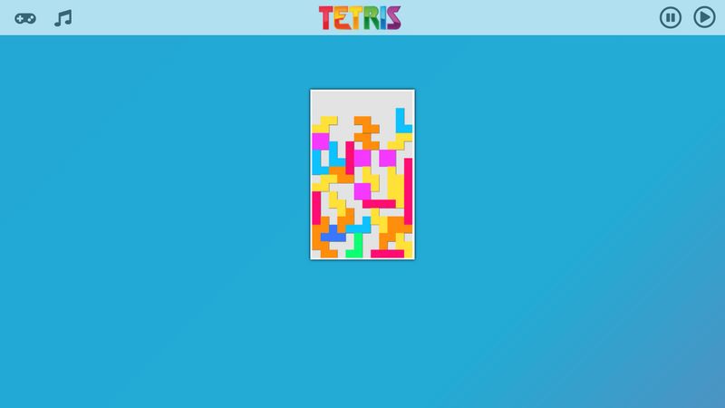 Tetris Game JS & Canvas