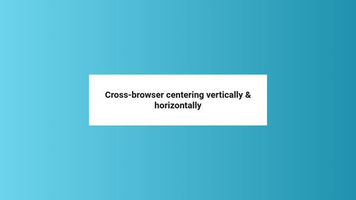 Vertical center div Test - Script Codes