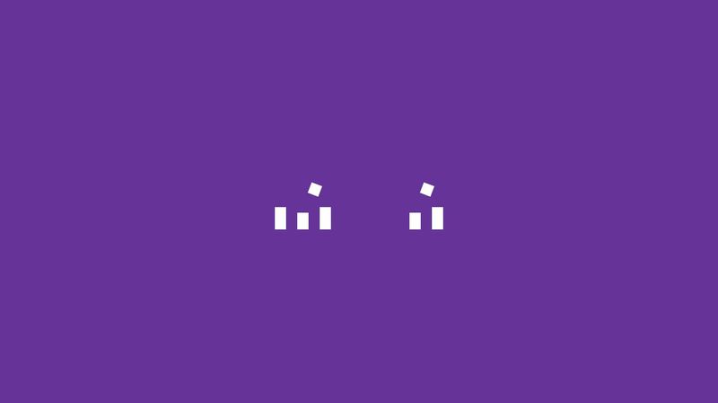 CSS push pop loaders