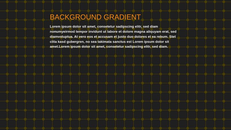 CSS Background Gradient