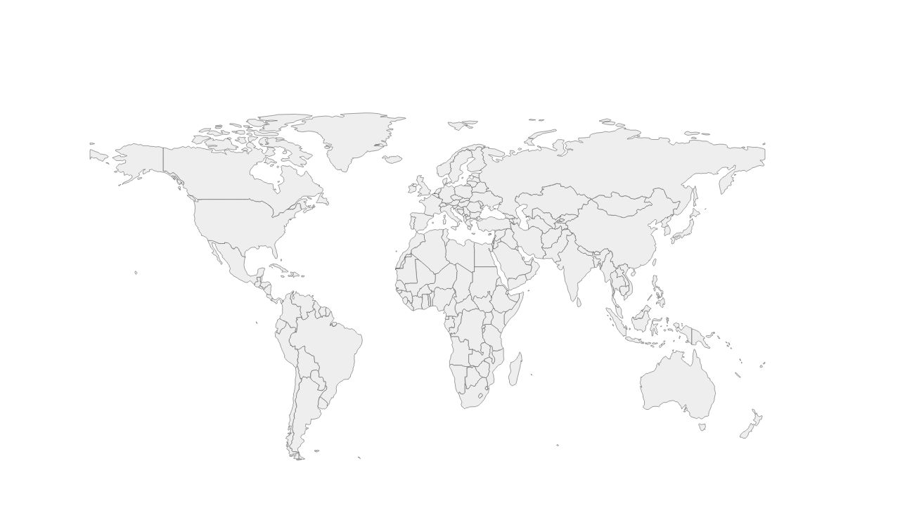 Fillable World Map