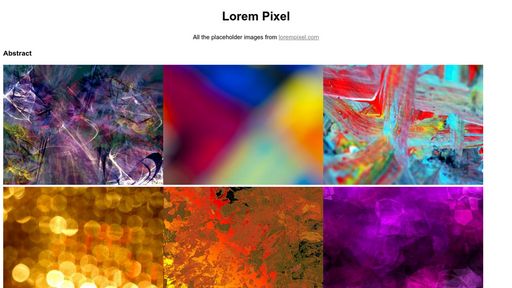 Lorem pixel Images - Script Codes