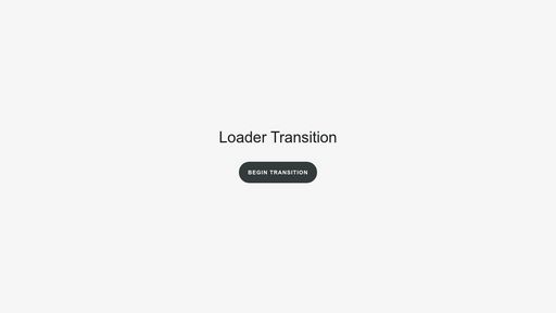 Page Transition with Loader - Script Codes