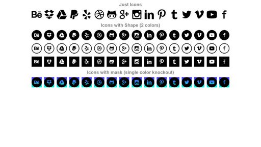 Social Icon System - Script Codes
